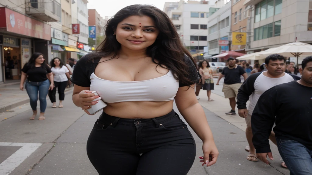 super cute Indian nri 24 girl white skin, natural makeup in red gown, red sandal, a cute smile on her face, sitting in a studio looking at camera,