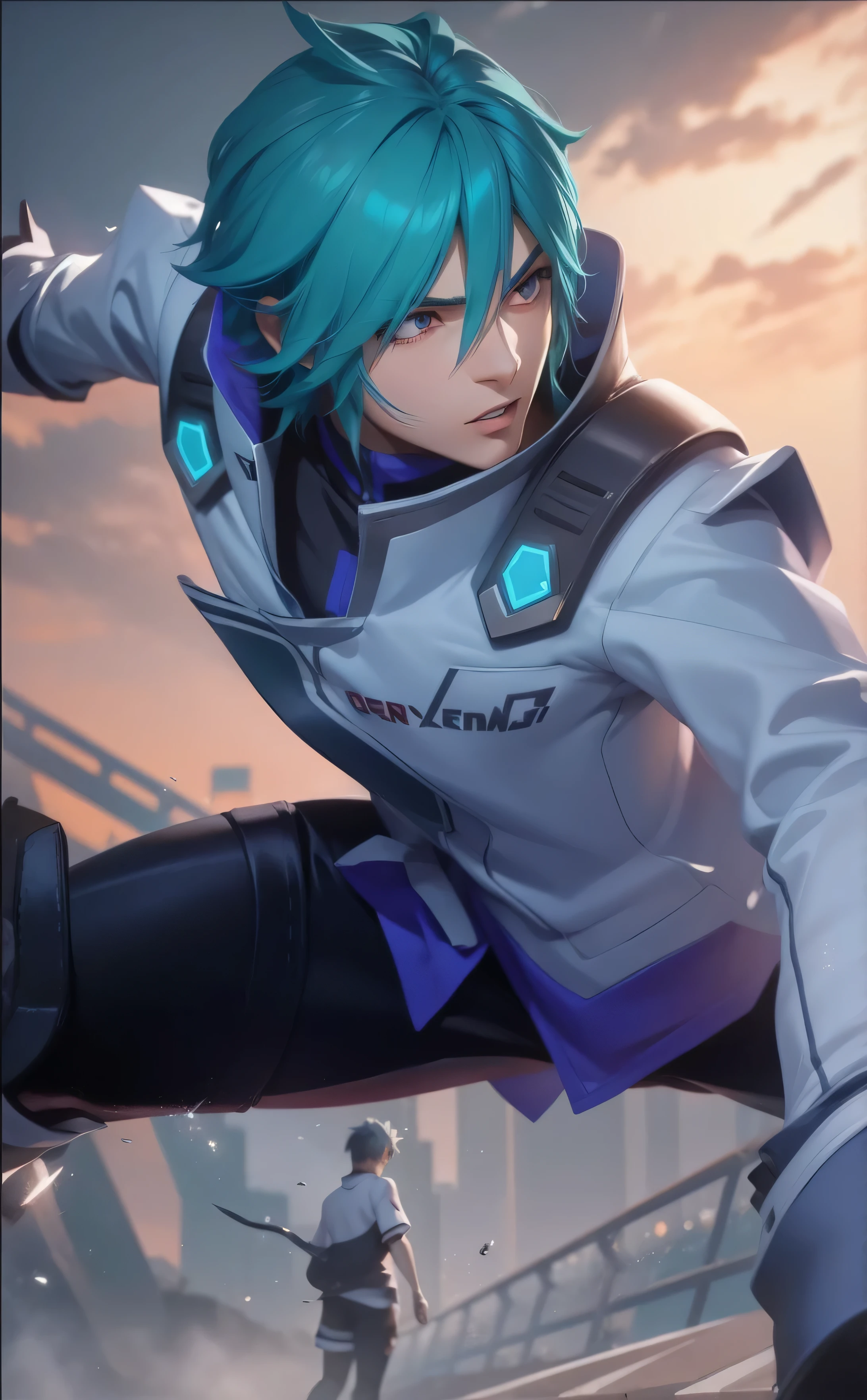 Ren Amamiya Persona,anime boy,soccer uniform, 