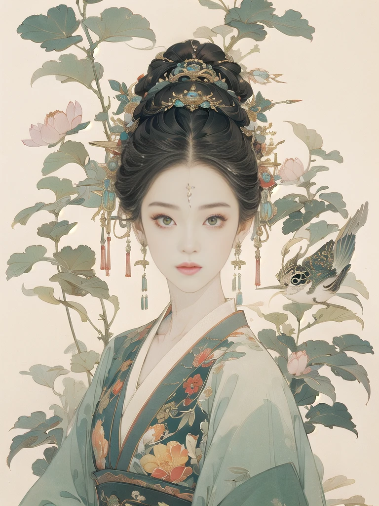 (8K, best quality, masterpiece),{Practical, original photo, Ultra-fine transparent, image, (Influenced by Yoshitaka Amano's style:1.6)}, Practical Light, Delicate skin, (Beautiful slim woman, 25 years old, Court Knight:1.5), Thin legs, Fine particles, Long white hair, Detailed fingers, Thin, sex, Ecstasy expression, 动感sex感的姿势, (巨大有弹sex的坚挺胸部:1.4), (sex感指挥官的盔甲, Long skirt, Long red cape, boots:1.2),(The armor has a larger chest opening;1.6), Exposing breasts, (Arcadia, Flower Storm, Many flowers:1.8), Unobscured,Beautiful scenery, (Flowers, birds, Wind and Moon, Phoenix:1.5),