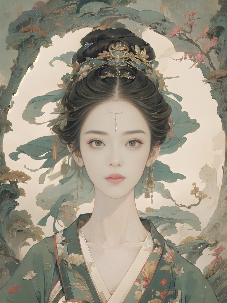 (8K, best quality, masterpiece)，{Practical, original photo, Ultra-fine transparent, image, (Influenced by Yoshitaka Amano&#39;s style:1.6)}, Practical Light, Delicate skin, (Beautiful slim woman, 25 years old, Court Knight:1.5), Thin legs, Fine particles, Long white hair, Detailed fingers, Thin, sex, Ecstasy expression, 动感sex感的姿势, (巨大有弹sex的坚挺胸部:1.4), (sex感指挥官的盔甲, Long skirt, Long red cape, boots:1.2),(The armor has a larger chest opening;1.6), Exposing breasts, (Arcadia, Flower Storm, Many flowers:1.8), Unobscured，Beautiful scenery, (Flowers, birds, Wind and Moon, Phoenix:1.5),