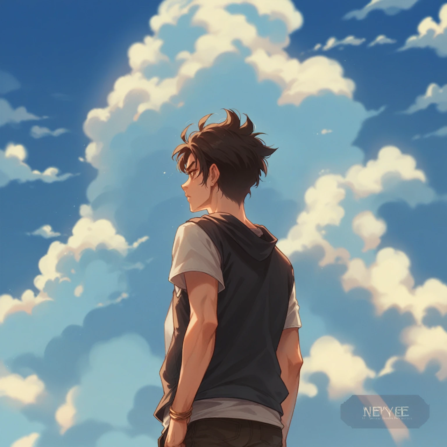 Dye the sky gold，Rendering an apocalyptic atmosphere