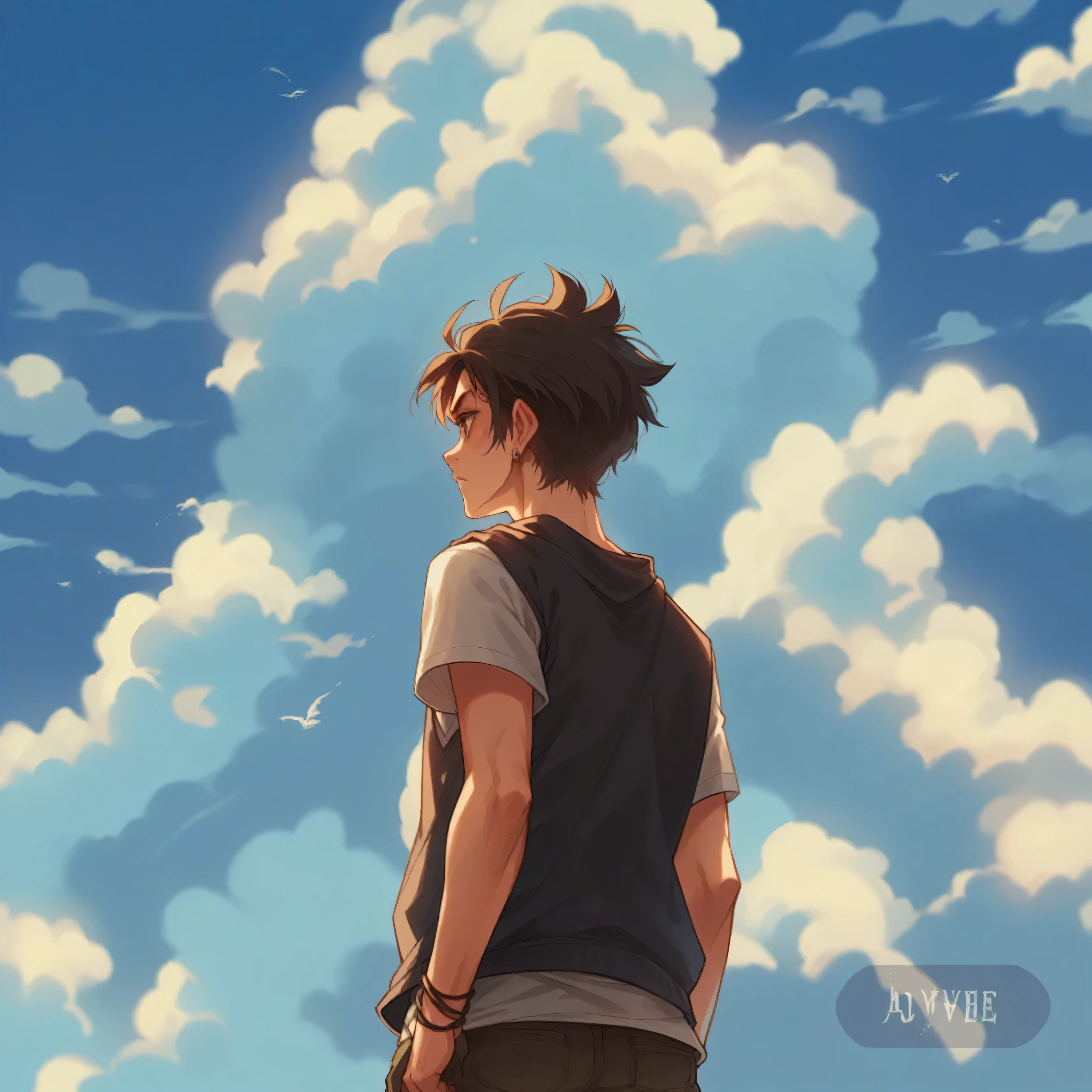 Dye the sky gold,Rendering an apocalyptic atmosphere