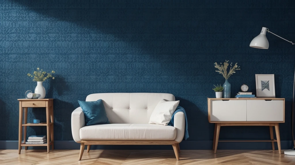Blue and black standard air conditioning company wallpaper
