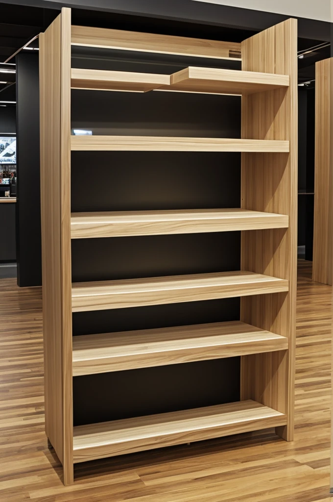 Display without product, only the display 
