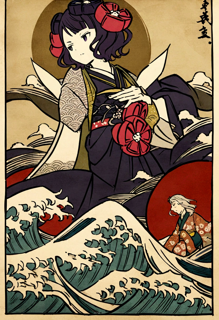 Edo Town、Katsushika Hokusai、Ukiyo-e style、Kohinshitsu、judgement