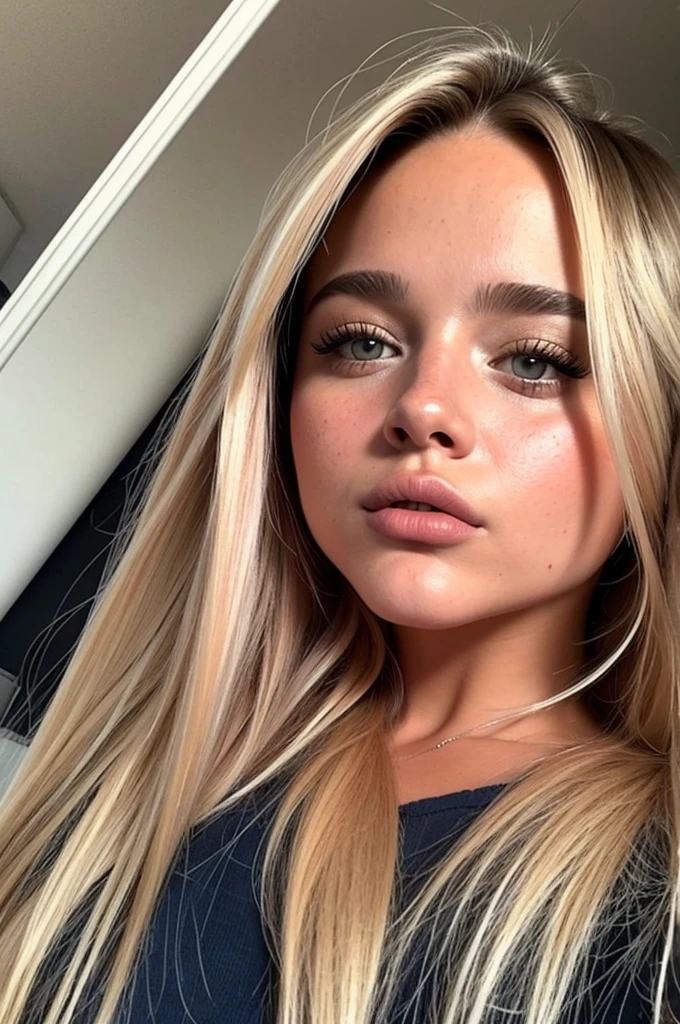 23 year old spanish woman, long blond hair , Selfie , thick lips , beautiful