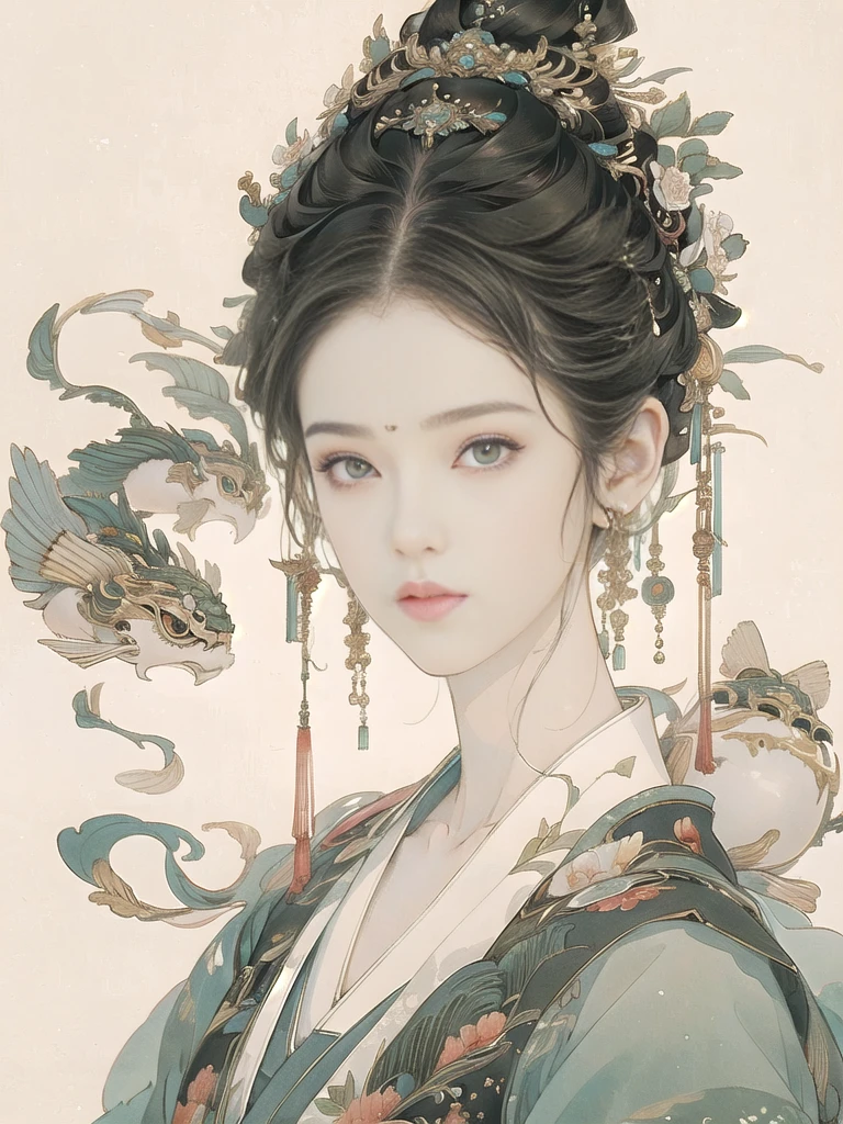 (8K, best quality, masterpiece)，{Practical, original photo, Ultra-fine transparent, image, (Influenced by Yoshitaka Amano&#39;s style:1.6)}, Practical Light, Delicate skin, (Beautiful slim woman, 25 years old, Court Knight:1.5), Thin legs, Fine particles, Long white hair, Detailed fingers, Thin, sex, Ecstasy expression, 动感sex感的姿势, (巨大有弹sex的坚挺胸部:1.4), (sex感指挥官的盔甲, Long skirt, Long red cape, boots:1.2),(The armor has a larger chest opening;1.6), Exposing breasts, (Arcadia, Flower Storm, Many flowers:1.8), Unobscured，Beautiful scenery, (Flowers, birds, Wind and Moon, Phoenix:1.5),