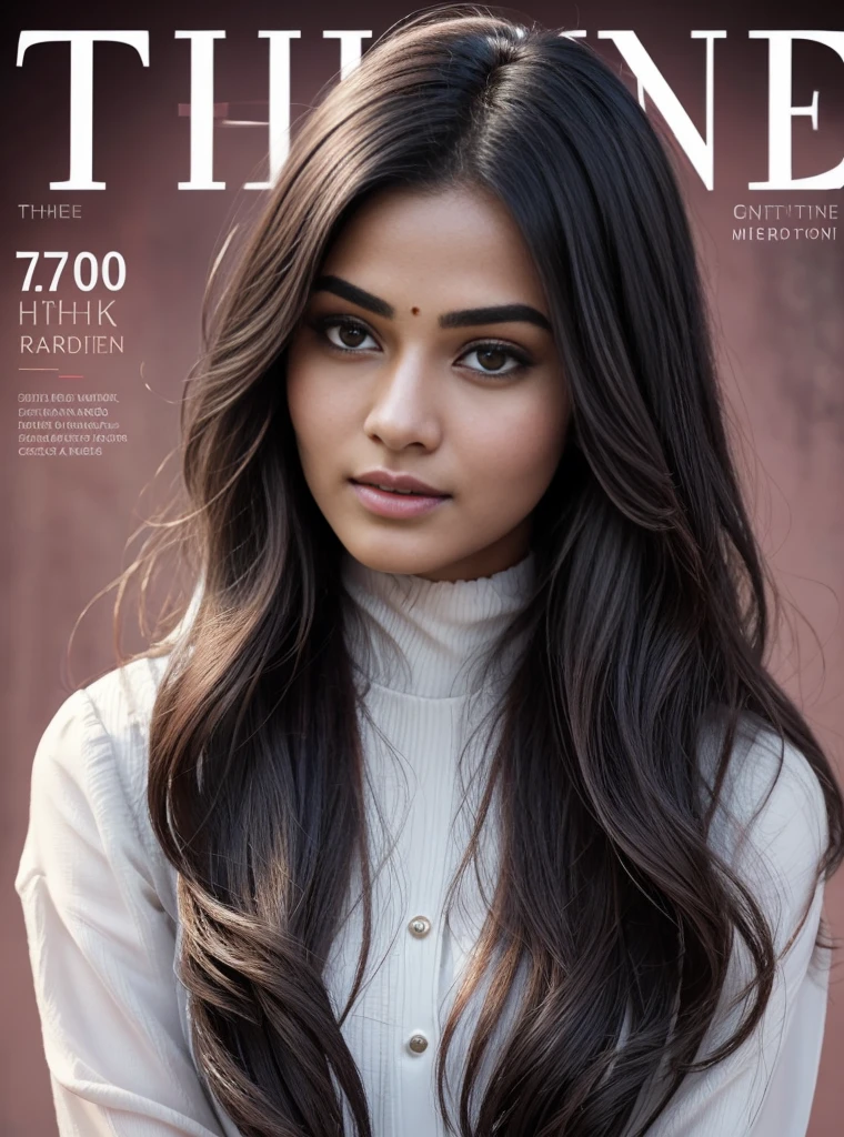 (Best quality, 8k, 32k, Masterpiece, UHD:1.2) "Generate a captivating artwork featuring a young Indian girl model with short, sleek black hair styled in a chic bob haircut. Envision her bathed in dramatic cinematic lighting, creating an atmosphere of allure and mystery. Emphasize a romantic aesthetic vibe, showcasing the model in a poised and elegant pose that evokes a sense of intimacy and sophistication. Utilize warm and soft tones to enhance the romantic ambiance, and consider incorporating elements like flowing fabrics or flowers to add a touch of ethereal beauty. Capture the essence of romance and beauty through the model's expression, the play of light and shadows, and the overall aesthetic, creating a visually compelling and emotionally resonant piece."