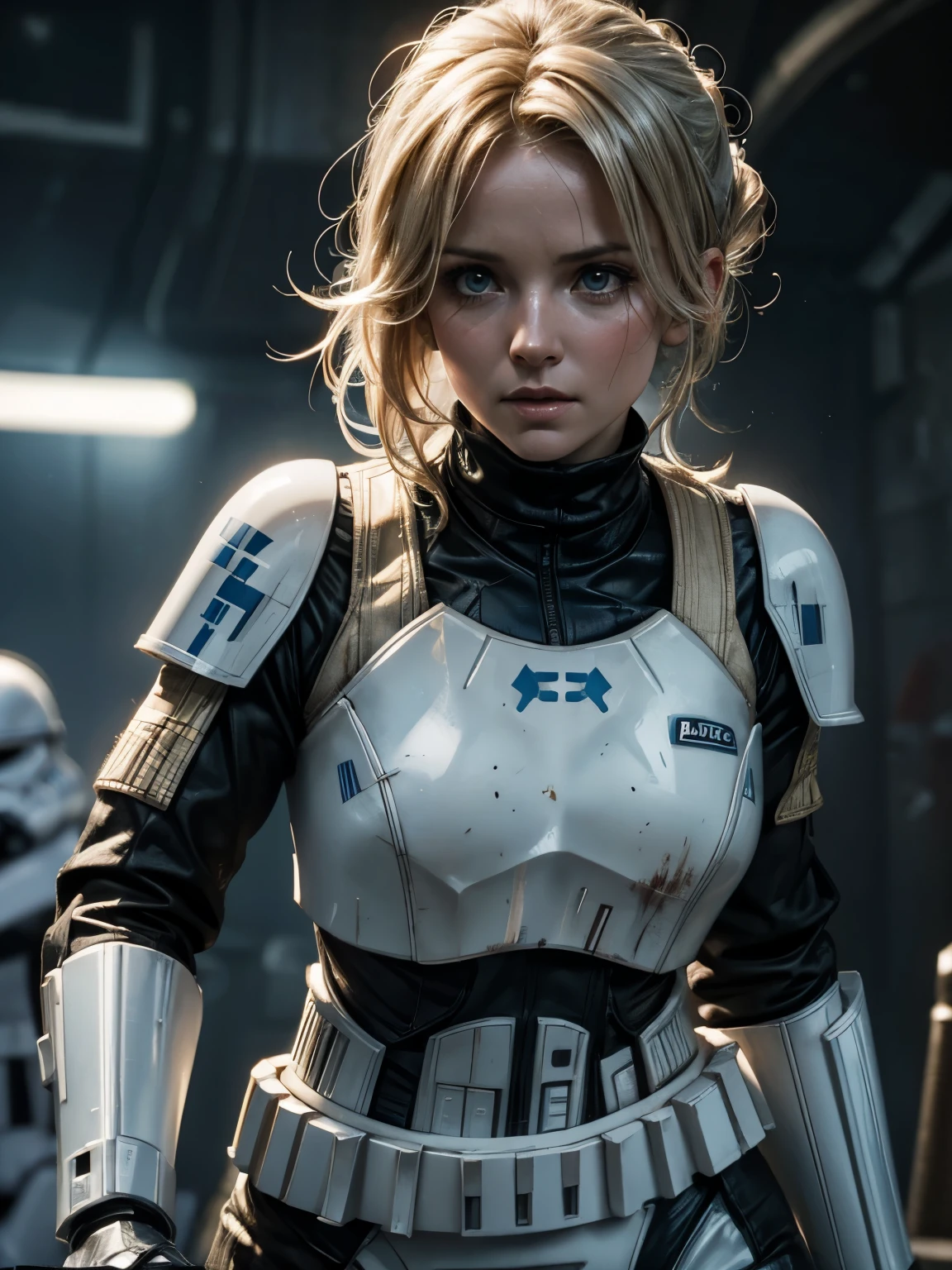 teen nicole kidman in a star wars uniform