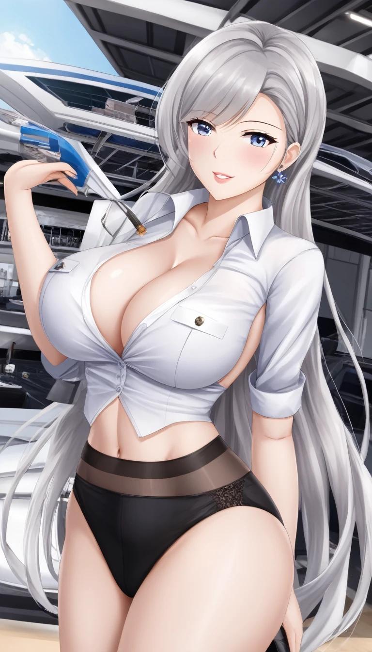 Azur Lane))、(((Graypoi Silver Hair)))、(Enterprise)、Beautiful breasts Director&#39;s hat、White clothes、Black jacket、aircraft carrier、Cool Women、 (Perfect hands, Perfect Anatomy),, Anime Girls, best anime 4k, wallpaper, Detailed digital anime art, Detailed anime artワーク, アニメアートwallpaper 4k, アニメアートwallpaper 4k, Detailed anime art, アニメwallpaper 4k, アニメwallpaper 4k, アニメアートwallpaper 8K, 4k アニメwallpaper, 8k high quality detailed art