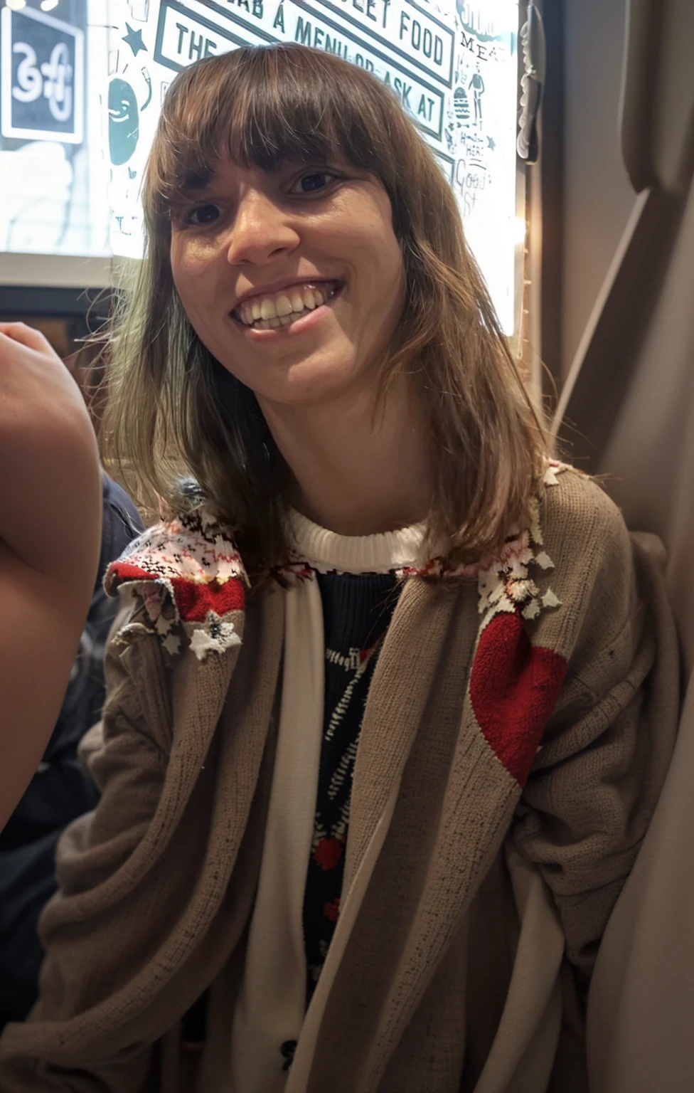 Christmas jumper, christmas lights, fit