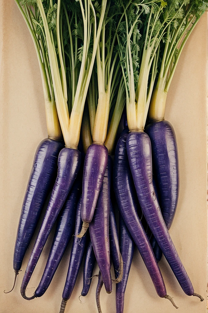 Blue carrots