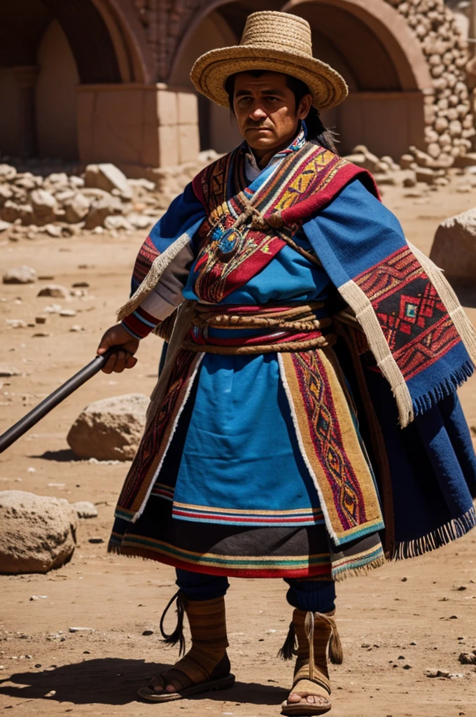Generates an Andean character on the inti