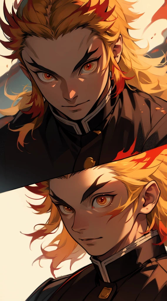 rengoku, demon slayer, hashira of flames