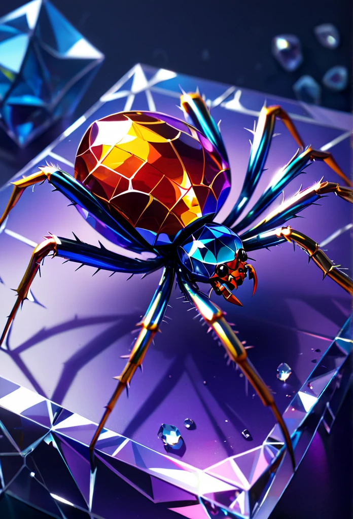 crystal spider