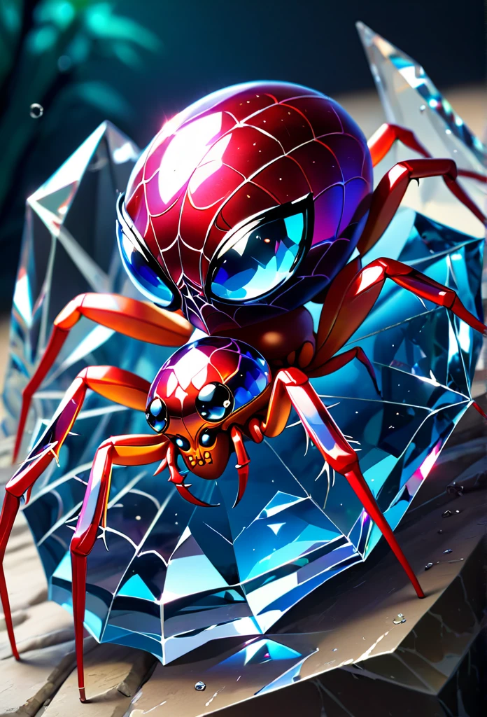 crystal spider