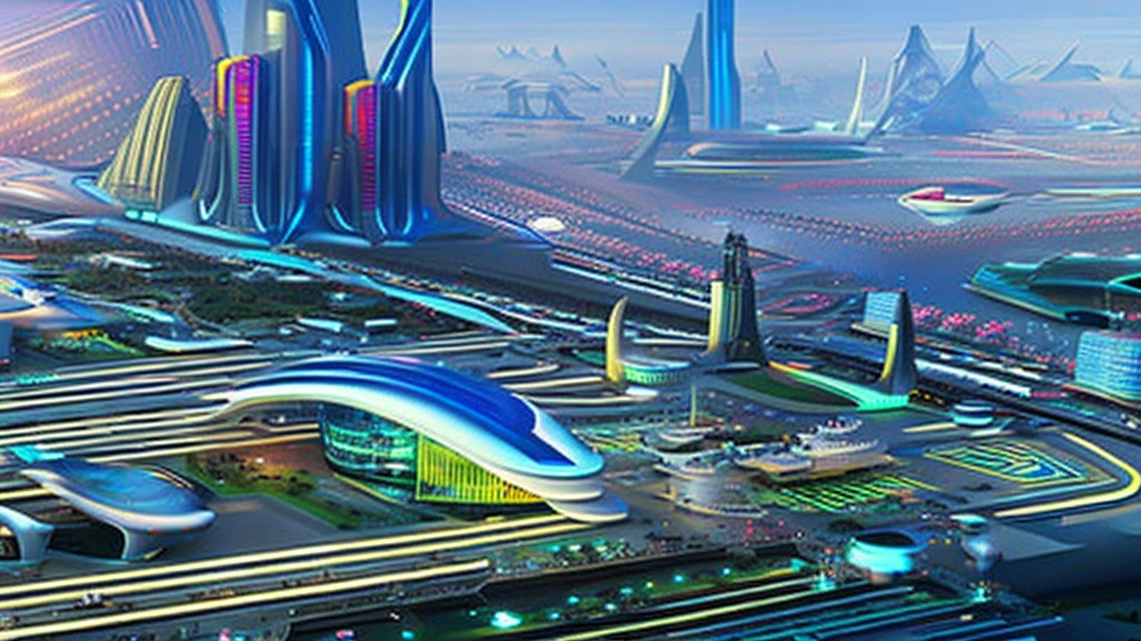 futuristc city