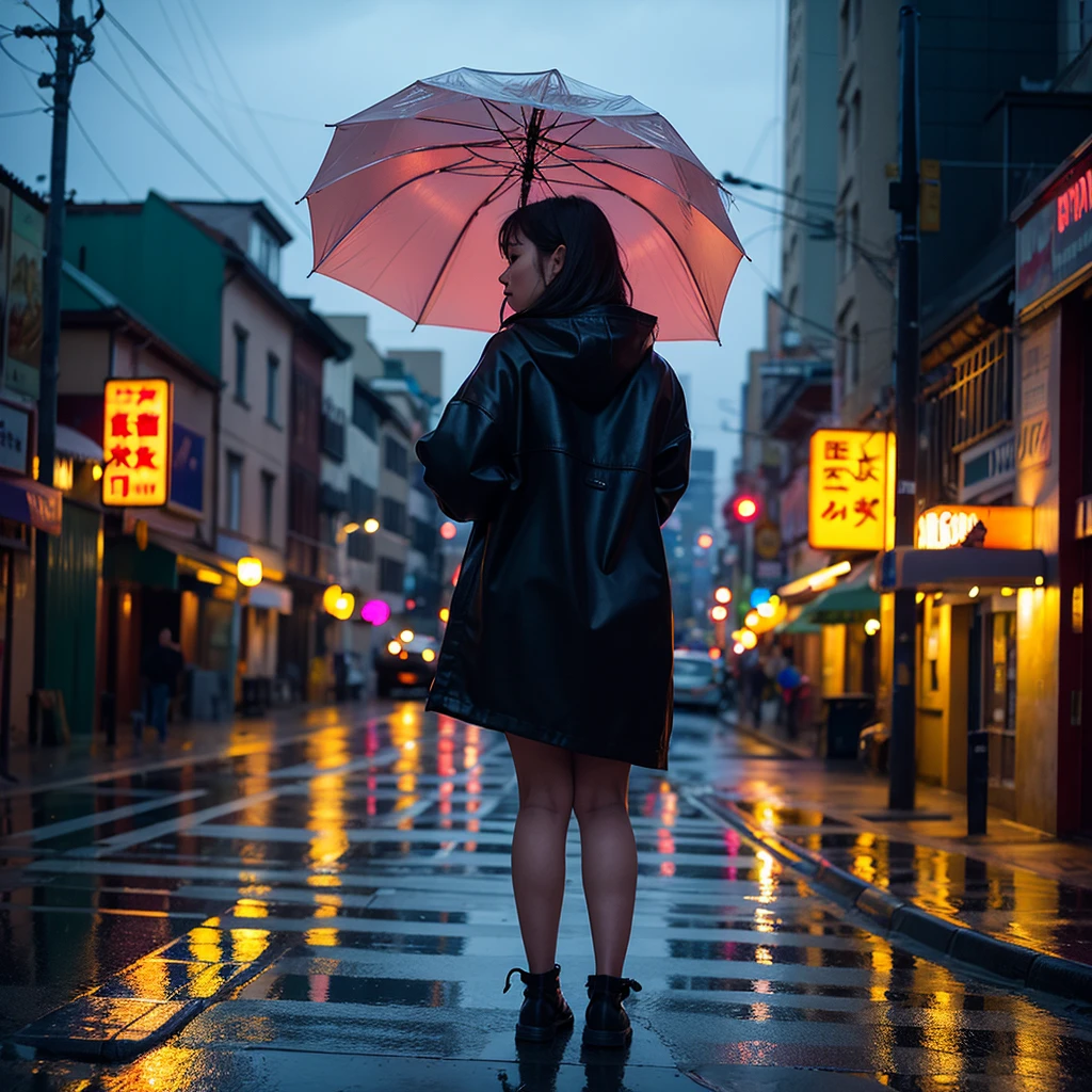 rainy night