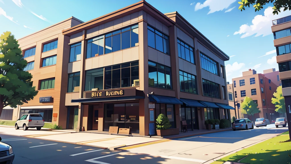 front business building