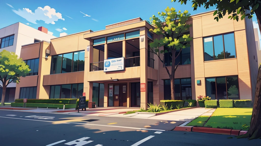 front business building