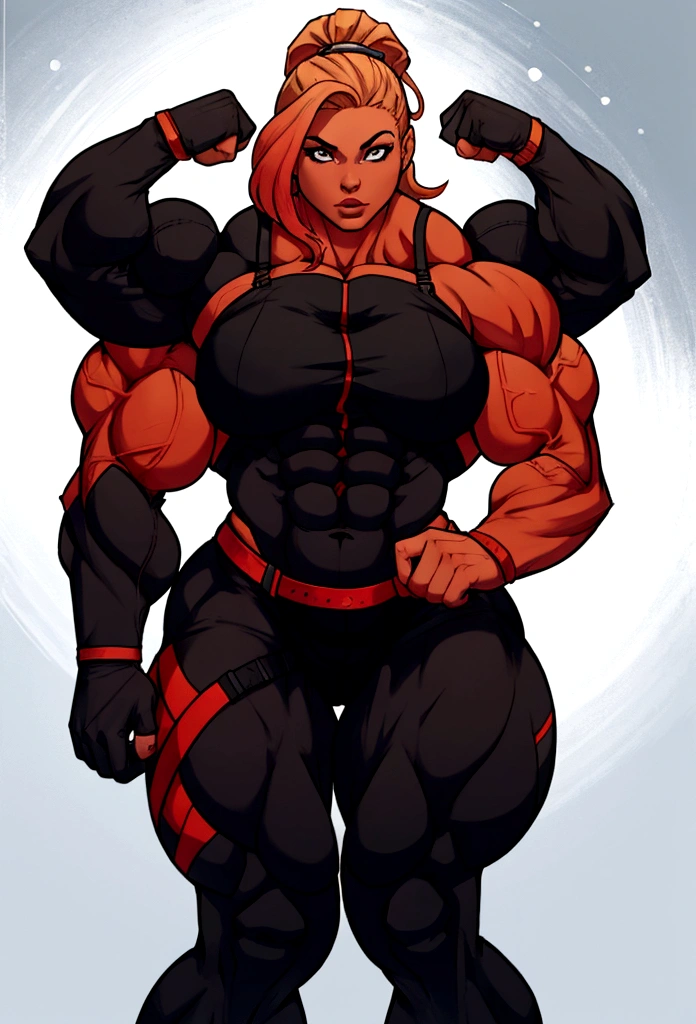 two muscle best friend women