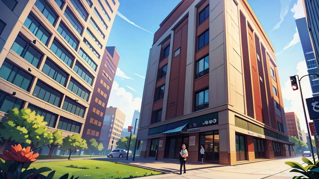 front business building