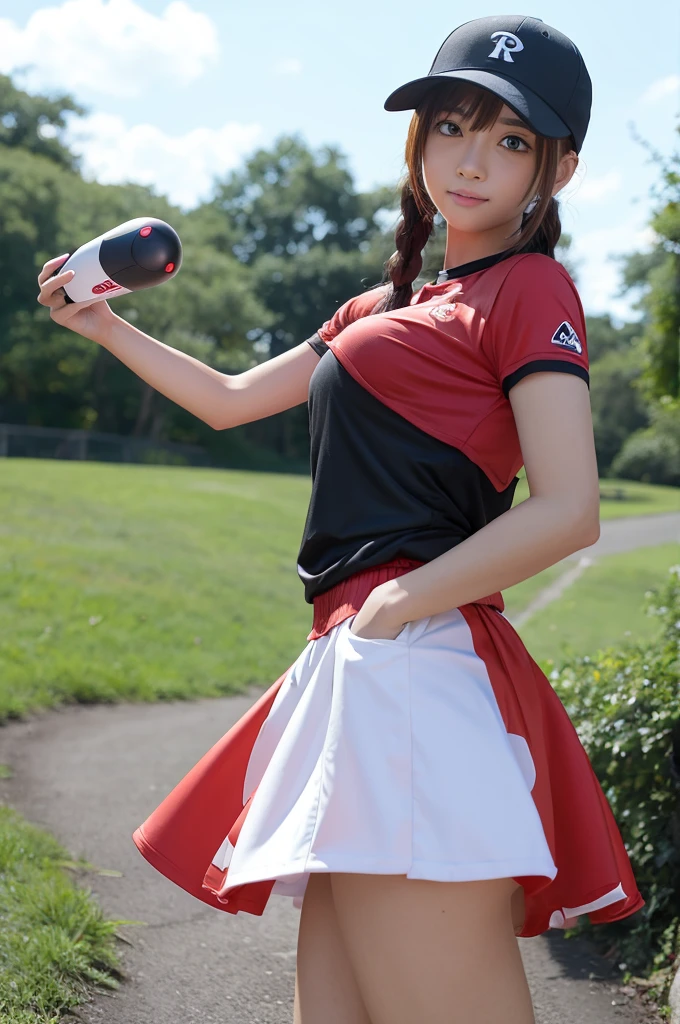 Pokémon Trainer　Red　male　Futanari　anime