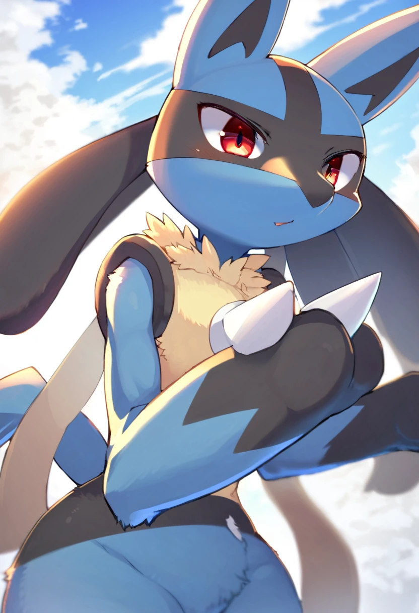 masterpiece, Highest quality, Highest quality,(Very beautiful face and eyes),(, kemono,),naked,Pokemon,( Lucario'Facial Features),bed,Detailed fur expression,Ahegao,by 2 person,Sex,whole body,Open your mouth,Cowgirl,A different view of the inside of the uterus,Sperm dripping from the uterus