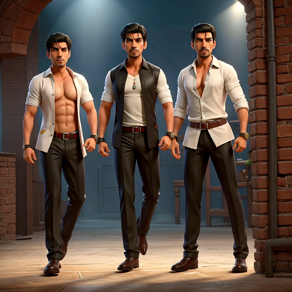 Shahrukh khan fighting with john abraham