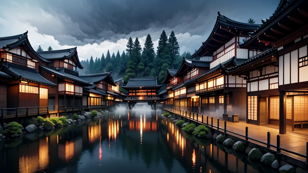 Takayama，architecture，Mist