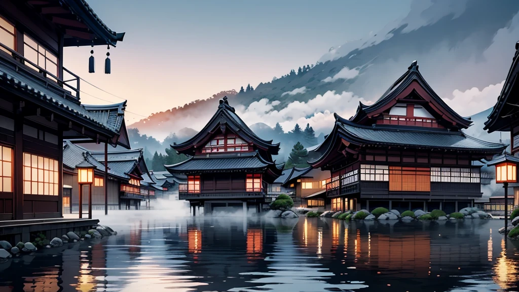Takayama,architecture,Mist