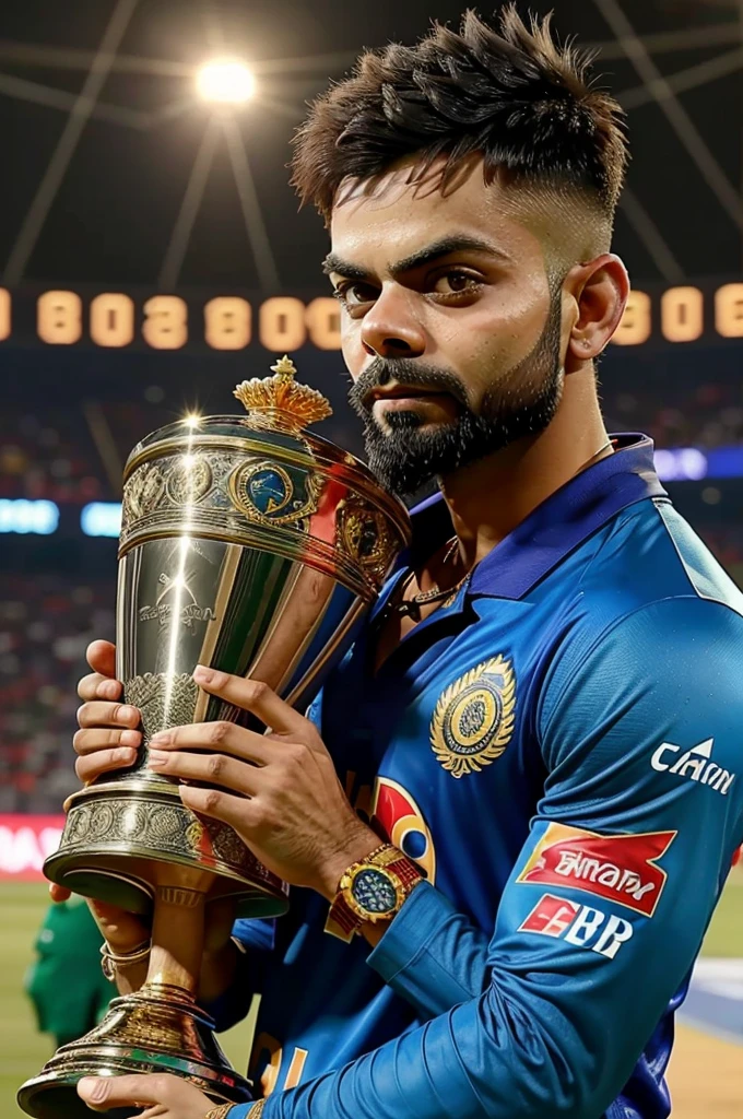 Virat Kohli in RCB and he win ipl 2025 ipl cup