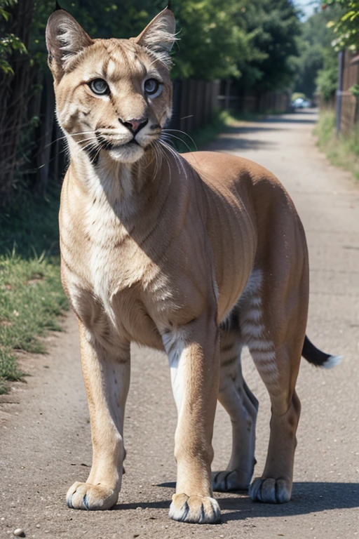 Light brown puma