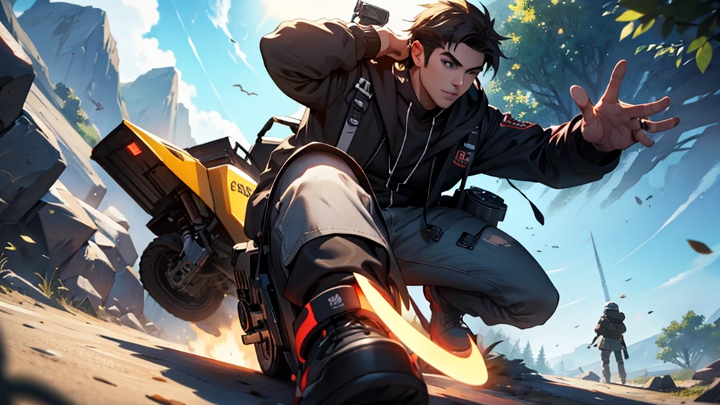 Create a youtube video cover on the subject of video games