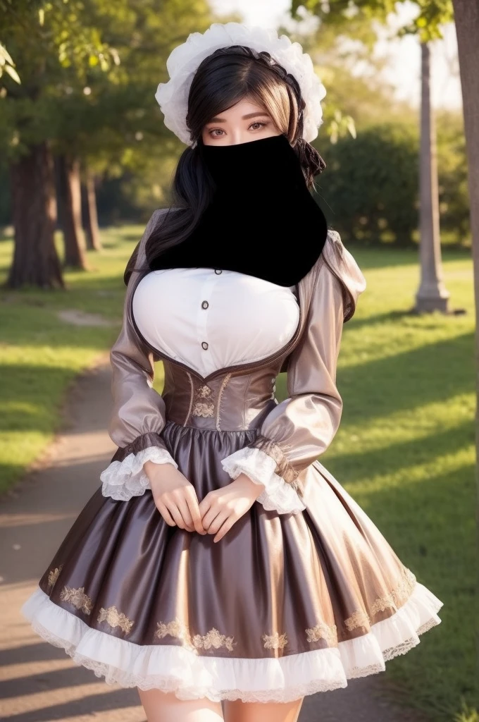 (Hyper-realistic) , (illustratio), (Increase the resolution),(8K), (Most Best Illustration),(extremely detaile), (Beautiful and delicate eyes),(The face is super detailed), (Detailed face), solo,1个Giant Breast Girl, looking at viewert, in the darkness nigth, deep shading, ssmile,cabelos preto e longos,(((Russian women's uniform:1.8)))
