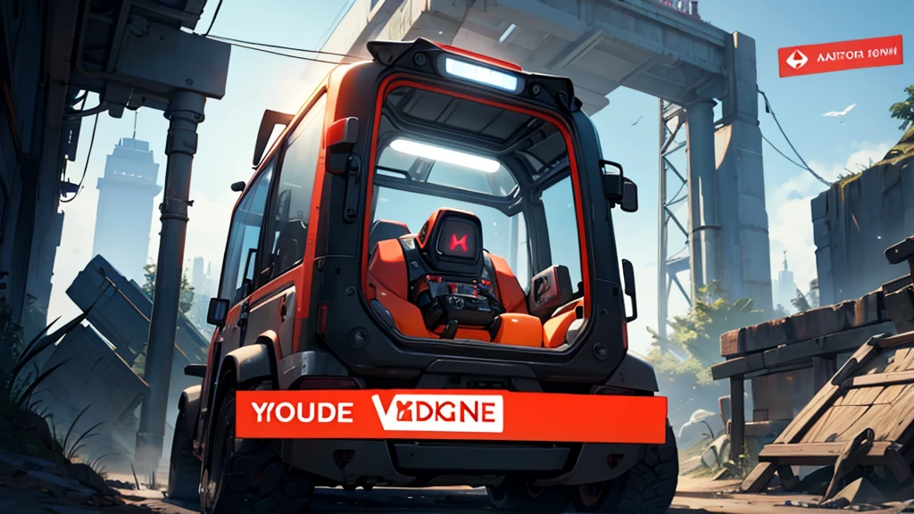 Create a youtube video cover on the subject of video games