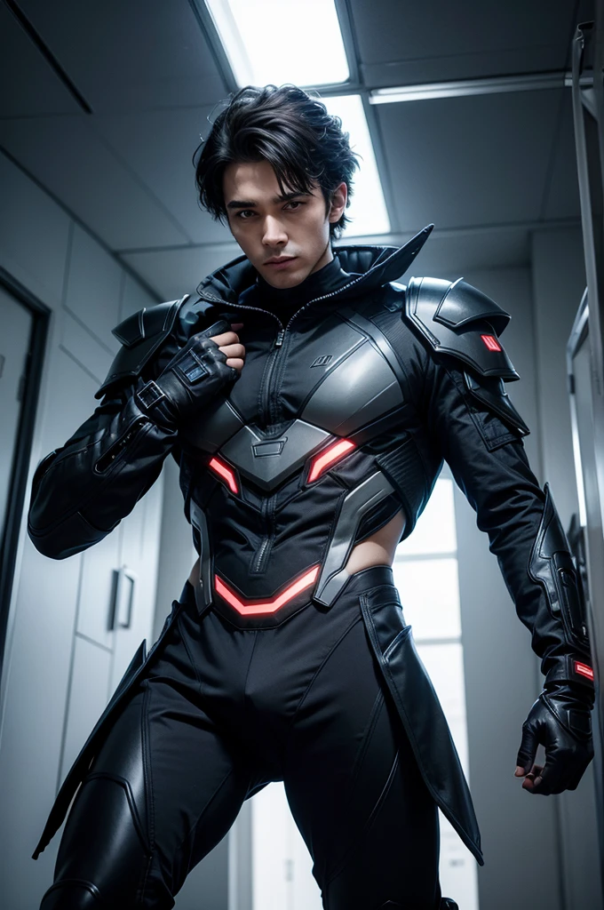 male furtivel futuristic suit
