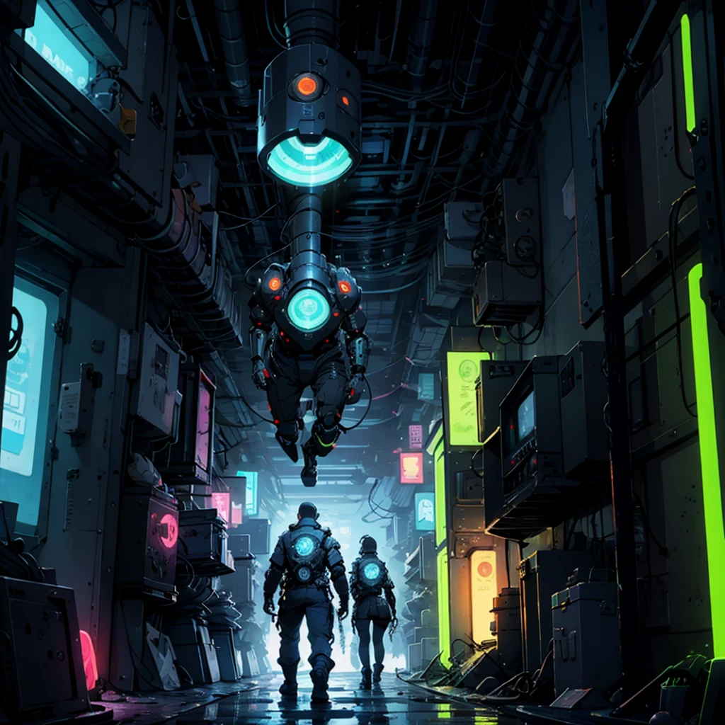 Neon", "Streamlined", "Machines", "Gears", "Cyberpunk"
"Angular", "Robotic", "Synthetic", "Minimalistic", "Abstract"