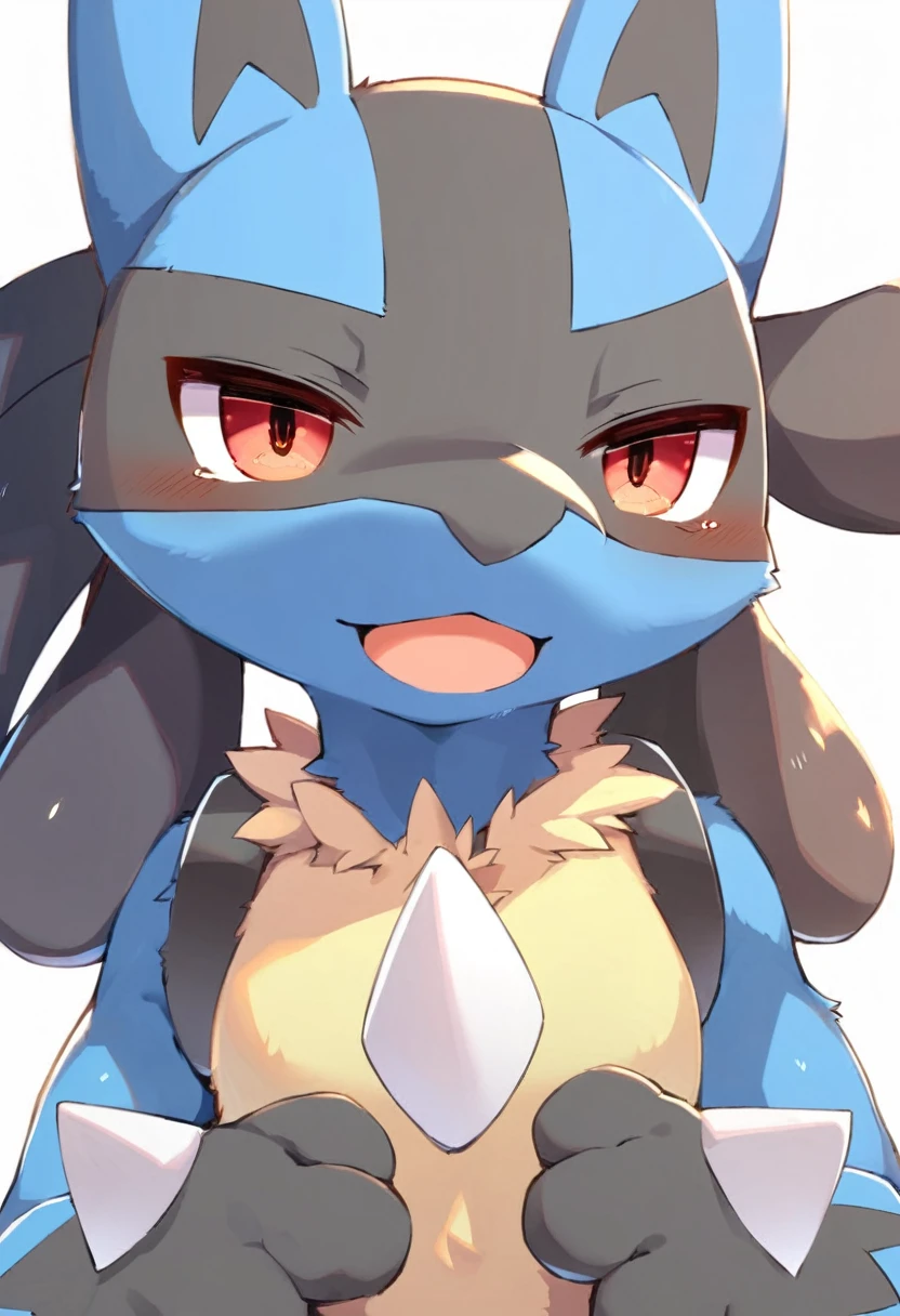 masterpiece, Highest quality, Highest quality,(Very beautiful face and eyes),人間とセックスしているLucario(, kemono,),naked,Pokemon,( Lucario&#39;Facial Features),bed,Detailed fur expression,Ahegao,by 2 person, Zoom in on the joint, having penetration, 恥ずかしそうにAhegaoで絶頂している