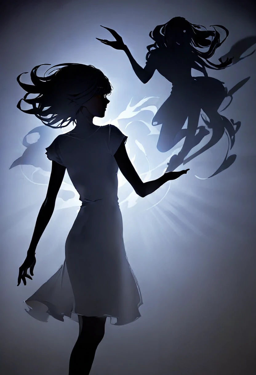 Kinetic Shadow Art of Spirits