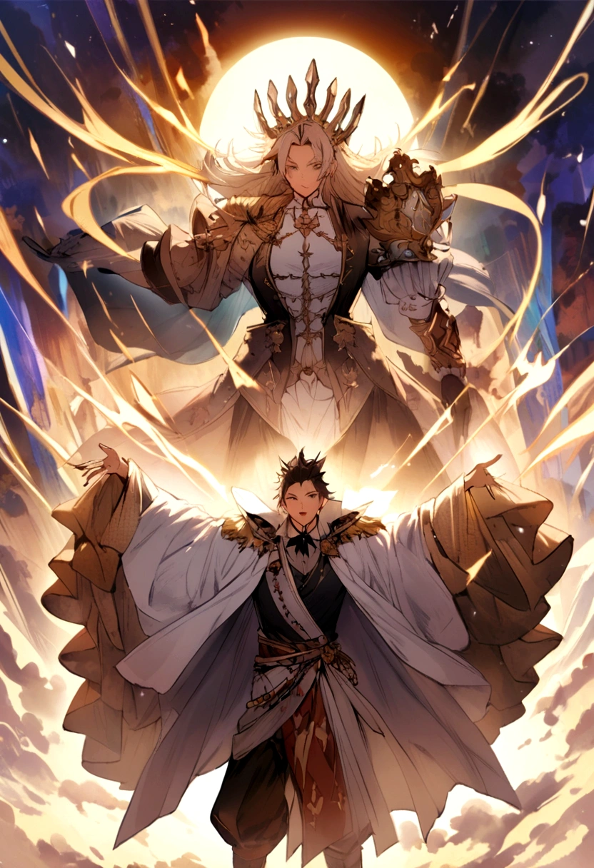 a magical king