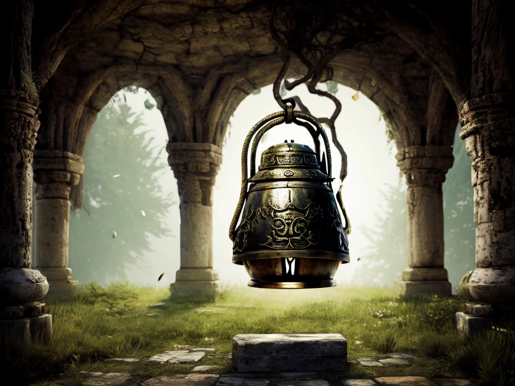 An ancient bronze bell