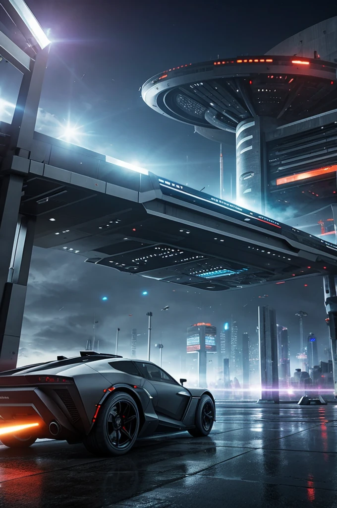 futuristic battlefield