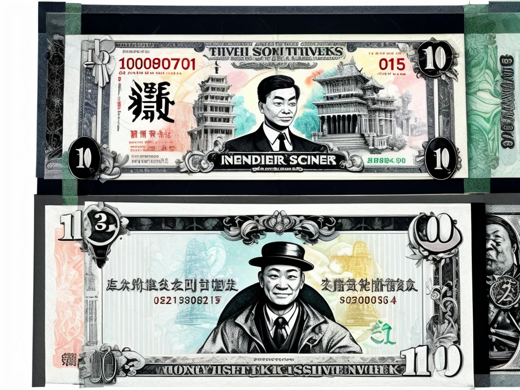 banknote，Silver tickets，money，好多money