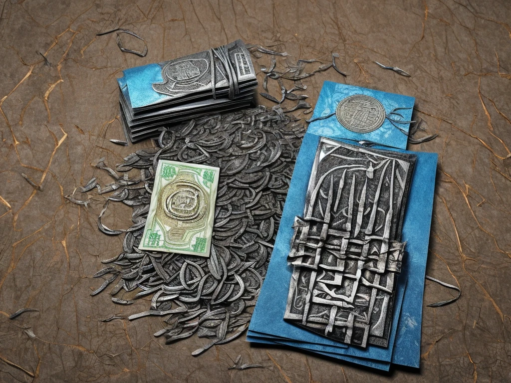 Ancient Chinese coins,banknote,Silver tickets,A lot of money,Hades,One Hundred Billion Stacks,Paper money