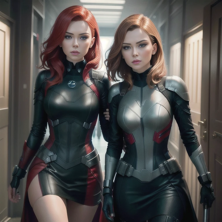 Natasha romanoff e kara danvers juntas