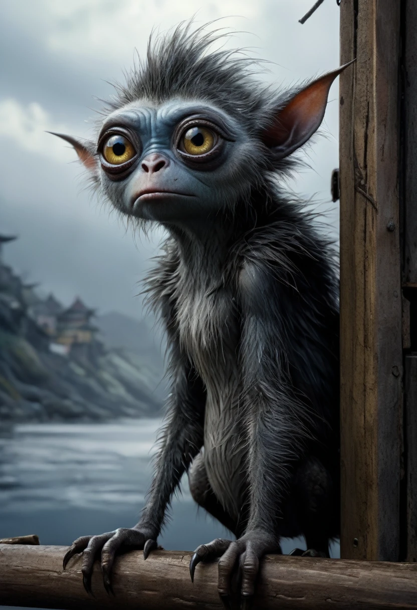 some birds sitting on a wire,cloudy sky in the background, pixar movie still, animated movie still, still from the pixar movie, still from a pixar movie, disney , pixar render, animated film still,eyes extremely detailed,intricate details eyes,eyes extremely detailed, high detailed eyes,16k resolution, eyes anatomically correct,Ultra HD,HDR,hyper realism, hyper detailed,extremely Realism,Ultra Detailed,body logically correct,Extremely detailed,High contrast,Masterpiece,Realism,Ultra Detailed, intricate details,realistic humid leather, cinematic style,irina yermolova,high contrast,hdr,extremely detailed, [deep night landscape],masterpiece,intricate details,faded,eyes extremely detailed,Silverclaw,view from height,full-body-shot,High contrast,Masterpiece,Realistic,Ultra Detailed,intricate details,realistic humid skin,extremely intricate,realism,photorealism, cinematic style,irina yermolova,HDR,((Wangechi Quality)),extremely detailed, [night landscape],masterpiece,intricate details,faded,eyes extremely detailed, high detailed eyes,16k resolution,RAW, Nikon Z9,chinese orc's village of fishers on seaside,authentic,full body length,Labradorite babygirl,native africa troll ,pretty face,eyebrow up,full body shot,ominous landscape,glate gray atmosphere,by art Simon Stalenhag,Nicola Samori,(((Wangechi Mutu))),prime colors,urban,extremely detailed,masterpiece,intricate details,faded,eyes extremely detailed, high detailed eyes,4k resolution,RAW, Nikon Z9
