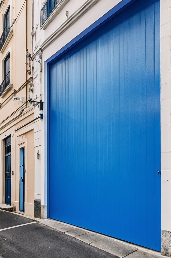 Blue wall 


