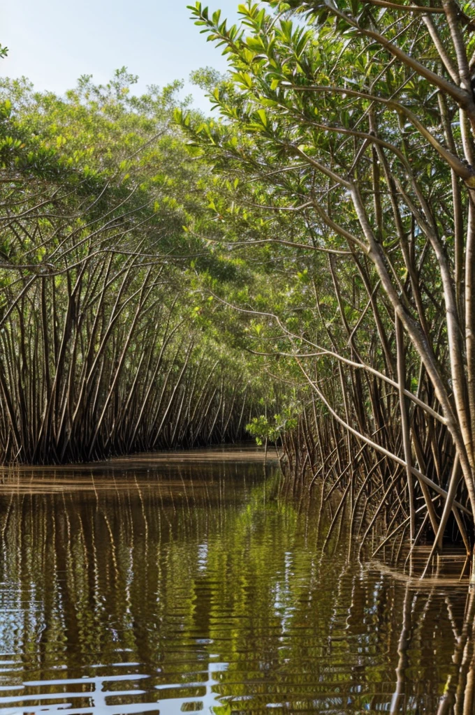 Tabasco mangrove for children
