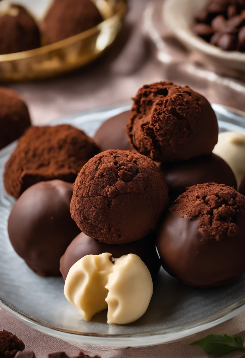 60 gram chocolate truffles, large chocolate truffles, large chocolate truffles, trufas gigantes, giants truffles,